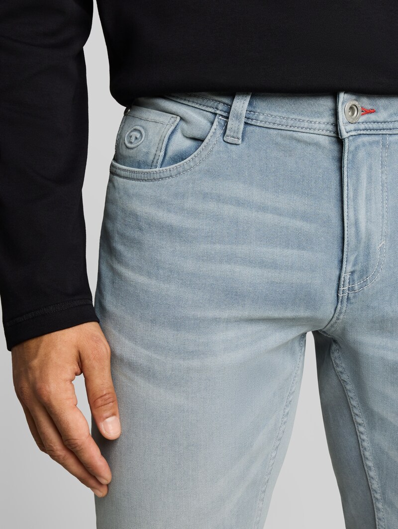 Tom Tailor TTCURT TAPERED Jeans mit Stretch - Light Stone Blue Grey Denim