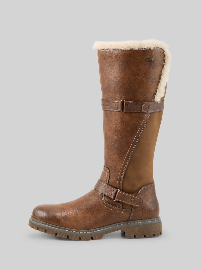 Tom Tailor Stiefel mit Schnallen-Detail - Brown