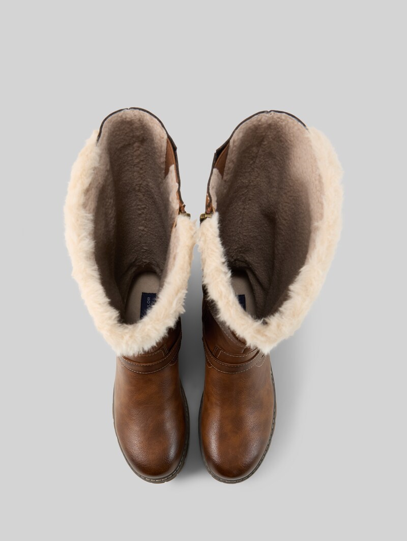 Tom Tailor Stiefel mit Schnallen-Detail - Brown