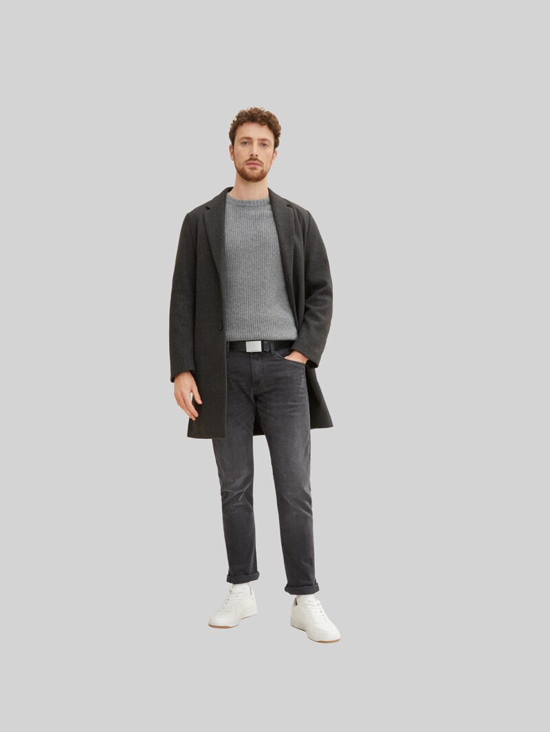 Tom Tailor TTBOB Ledergürtel mit Koppelschließe - Black Uni