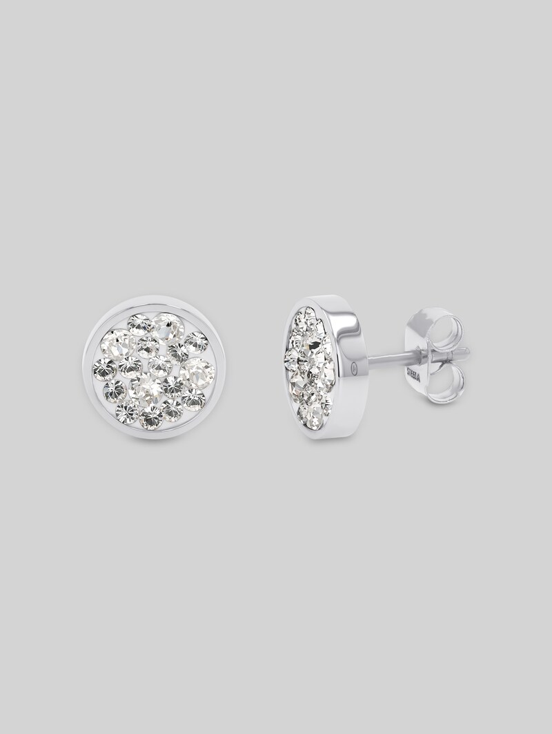 Tom Tailor Ohrstecker aus Edelstahl silber - Stein Kristallglas Crystal 001 - Silver Tom Tailor Ohrstecker aus Edelstahl silber - Stein Kristallglas Crystal 001 - Silver