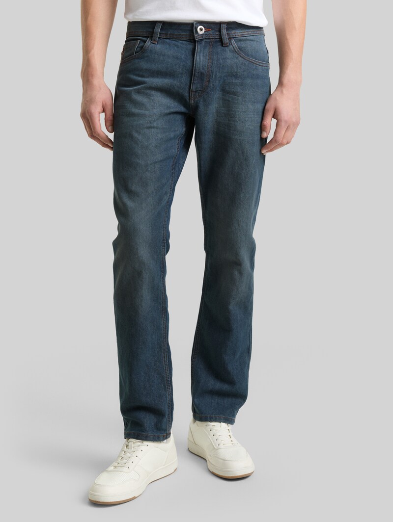 Tom Tailor TTMARVIN STRAIGHT Jeans - Mid Stone Blue Grey Denim