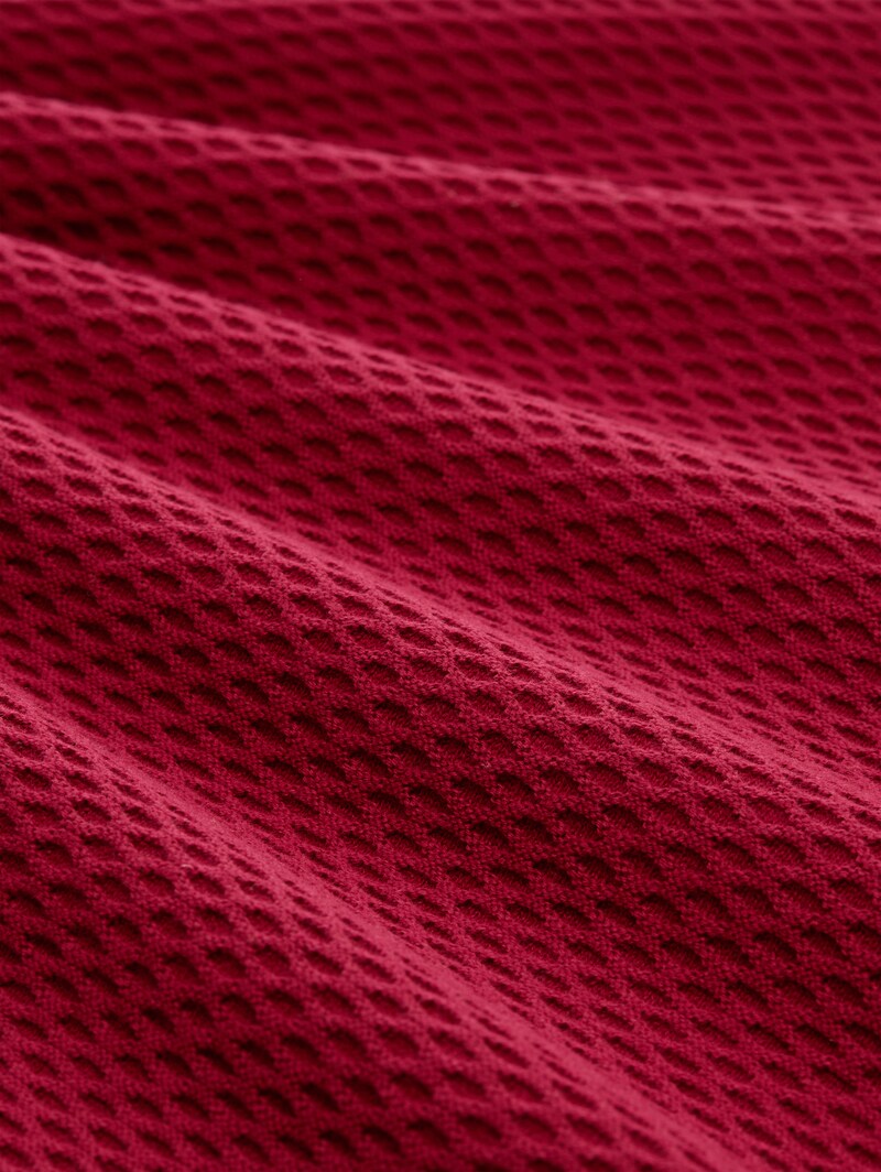 Tom Tailor Plus Size - Loose Fit Strickpullover aus Baumwolle - Rumba Red