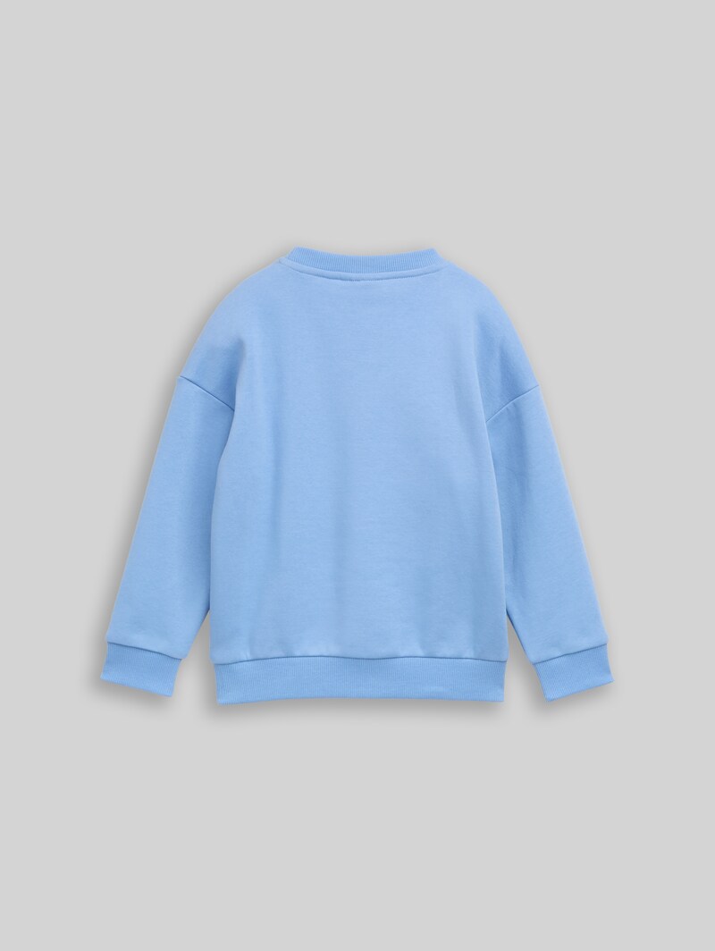 Tom Tailor Oversize Sweatshirt mit Kängurutasche - Light Blue Tom Tailor Oversize Sweatshirt mit Kängurutasche - Light Blue
