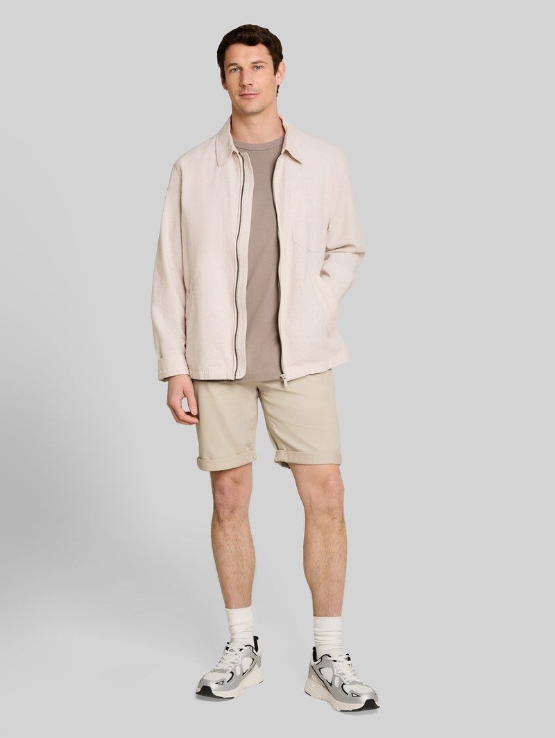 Tom Tailor Regular Chino Shorts - Light Cashew Beige