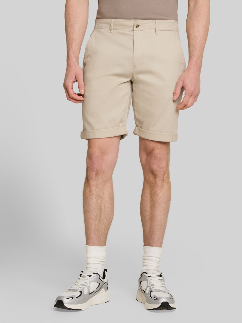 Tom Tailor Regular Chino Shorts - Light Cashew Beige
