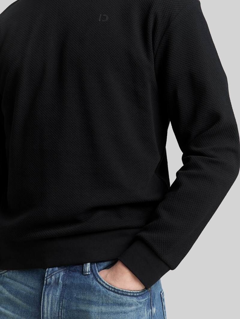 Tom Tailor Sweatshirt aus Baumwolle - Black