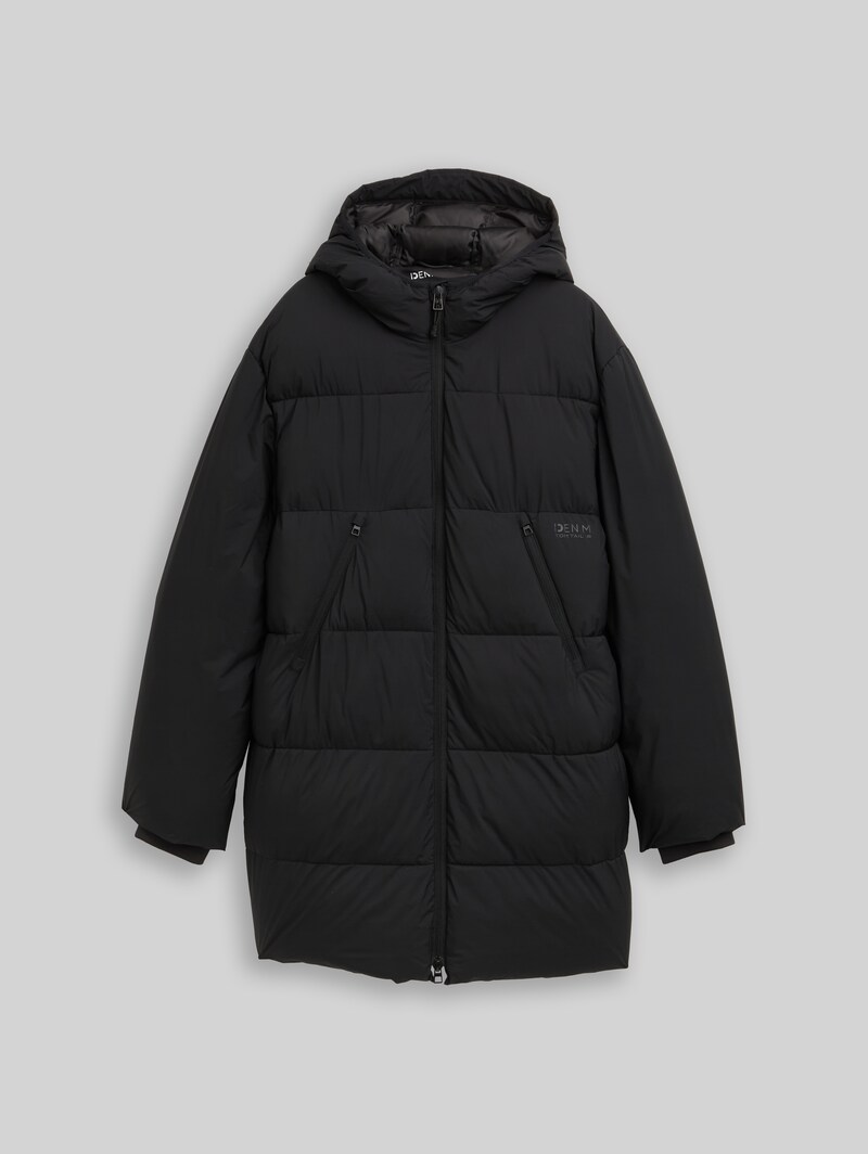 Tom Tailor Puffer Parka mit Kapuze - Black