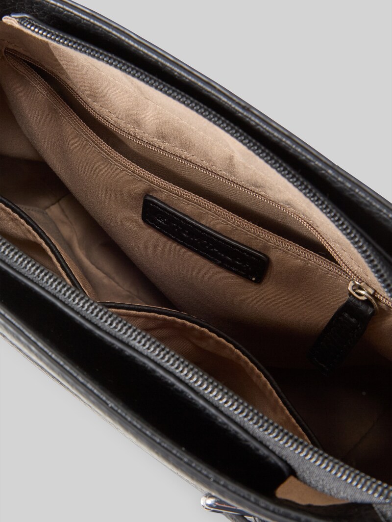 Tom Tailor TTSORA M Umhängetasche mit Gürteldetail - Schwarz / Black