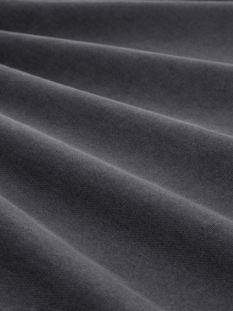 Tom Tailor Sweatshirt mit Ärmeltasche - Tarmac Grey