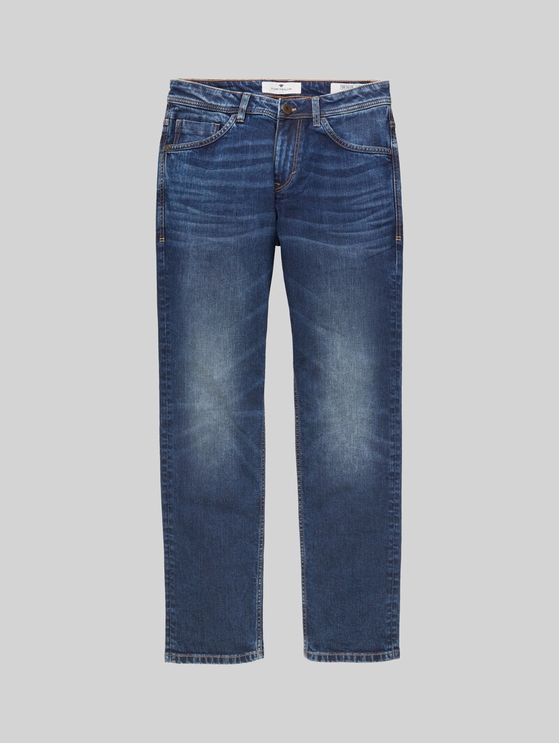 Tom Tailor TTJOSH REGULAR SLIM Jeans - Mid Stone Wash Denim