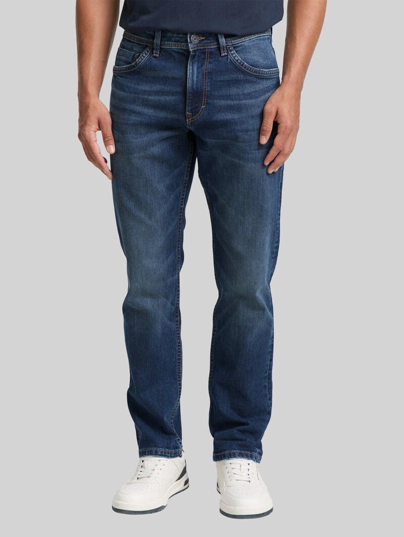 Tom Tailor TTJOSH REGULAR SLIM Jeans - Mid Stone Wash Denim