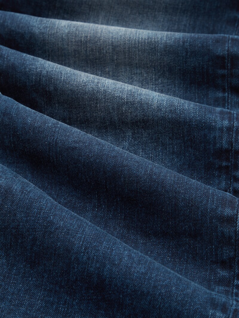 Tom Tailor TTJOSH REGULAR SLIM Jeans - Mid Stone Wash Denim