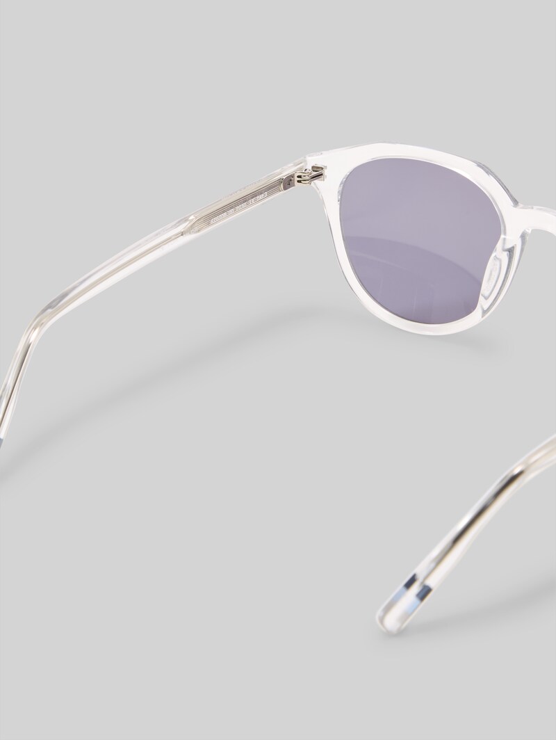Tom Tailor Panto Sonnenbrille aus Acetate Renew UV400 - Palladium / Chrome / Rhodium /