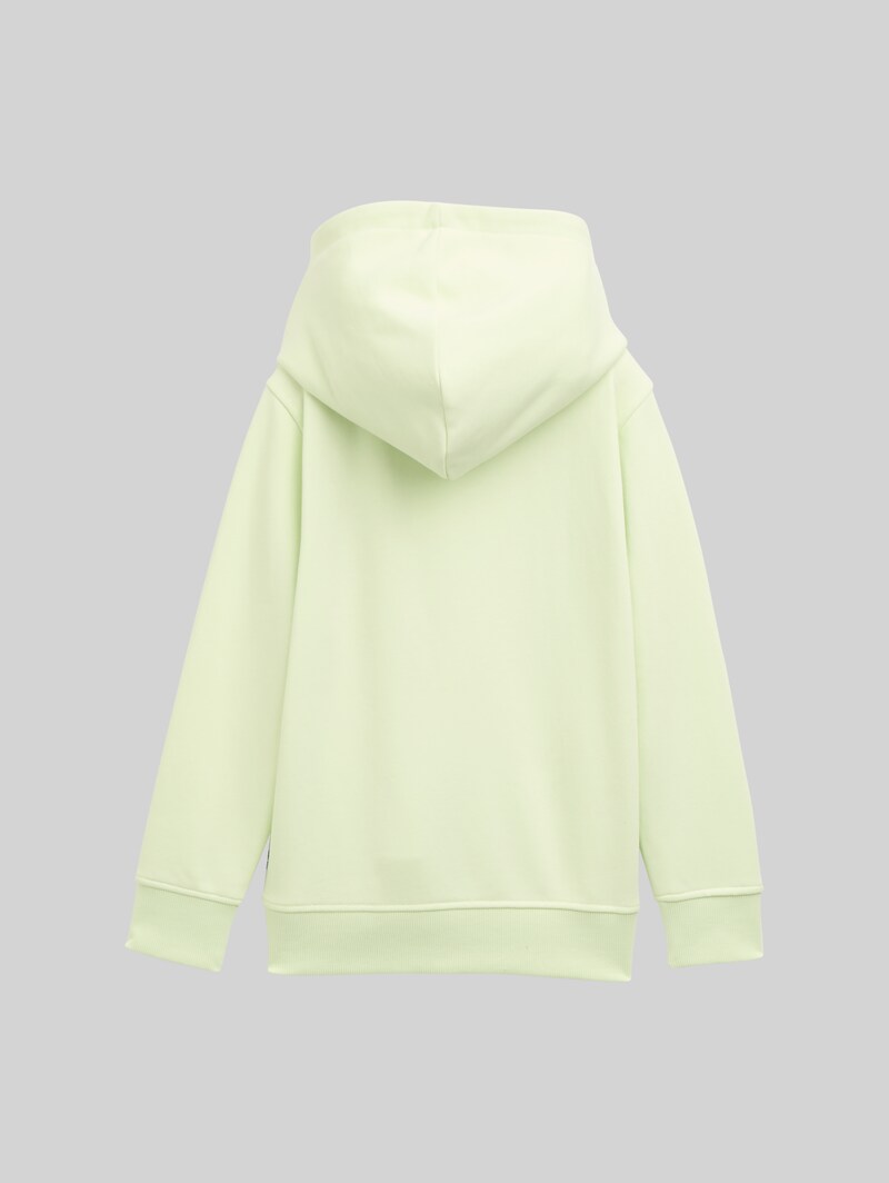 Tom Tailor Hoodie Sweatshirt mit Foto-Print - Lime Cream Green Tom Tailor Hoodie Sweatshirt mit Foto-Print - Lime Cream Green