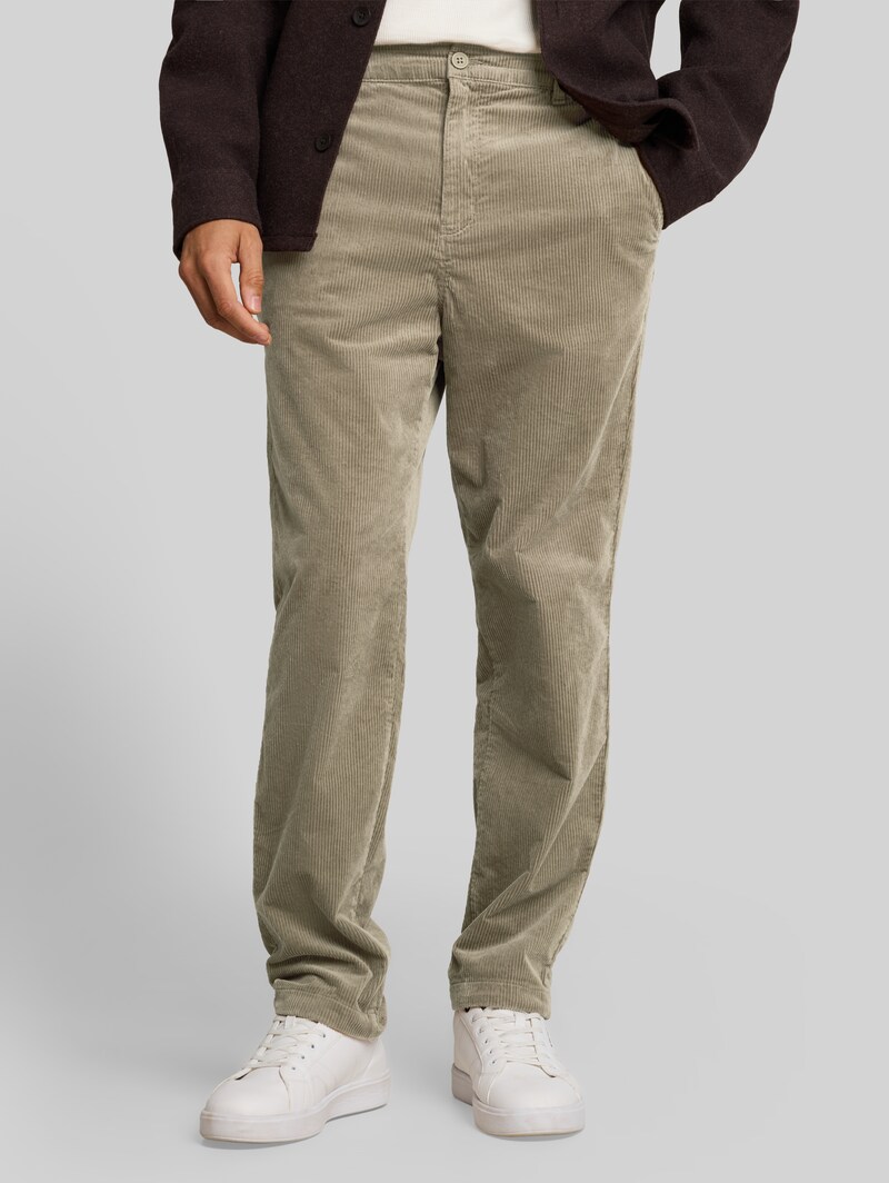 Tom Tailor Relaxed Fit Cordhose - Malt Brown