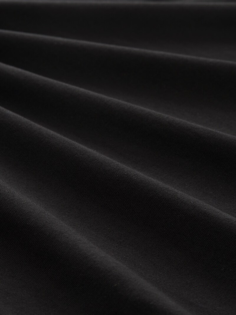 Tom Tailor T-Shirts aus Baumwolle im 3er-Pack - Black
