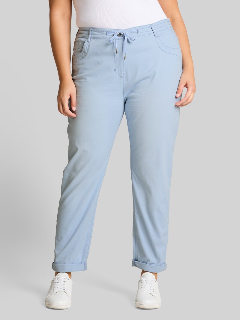 Tom Tailor Plus Size - Cropped Slim Hose - Kentucky Blue