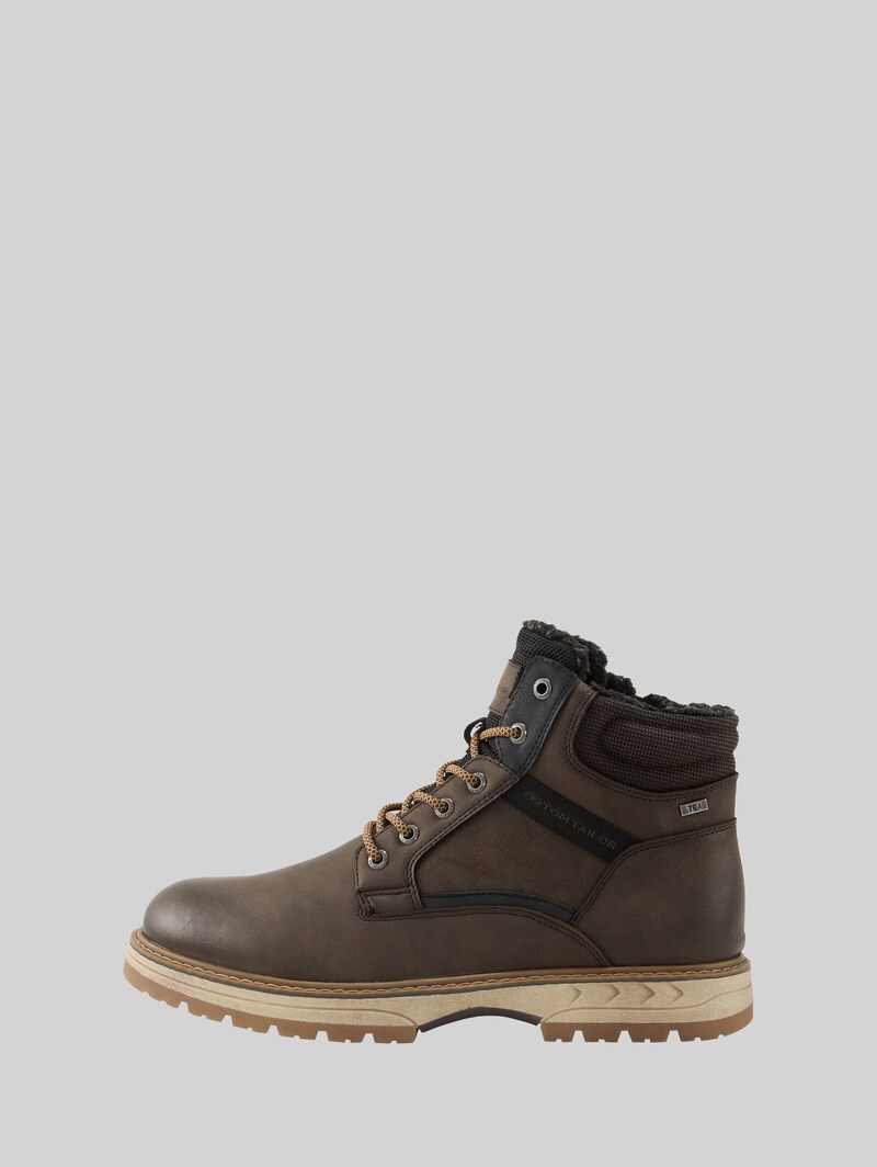 Tom Tailor Gefütterte Stiefel - Espresso