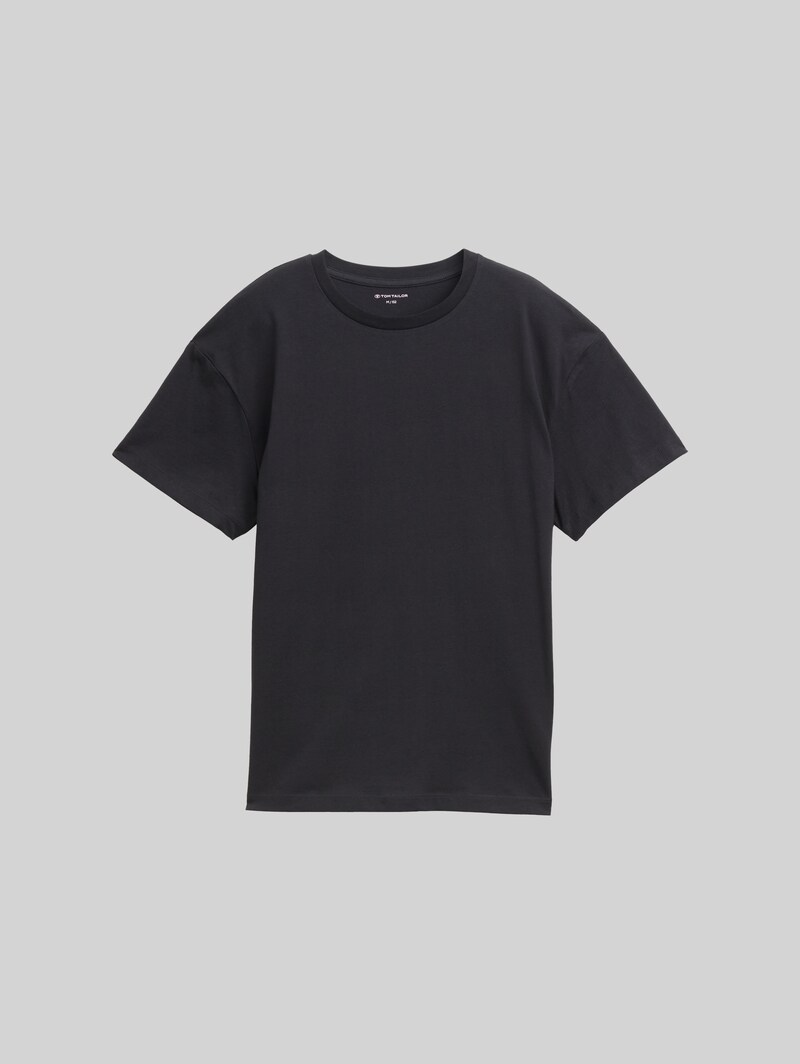 Tom Tailor T-Shirt mit Print - Heavy Black