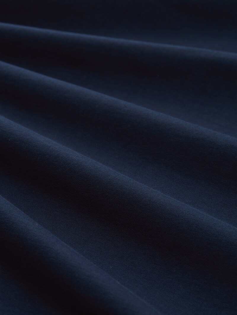 Tom Tailor T-Shirt mit Logo-Print - Sky Captain Blue