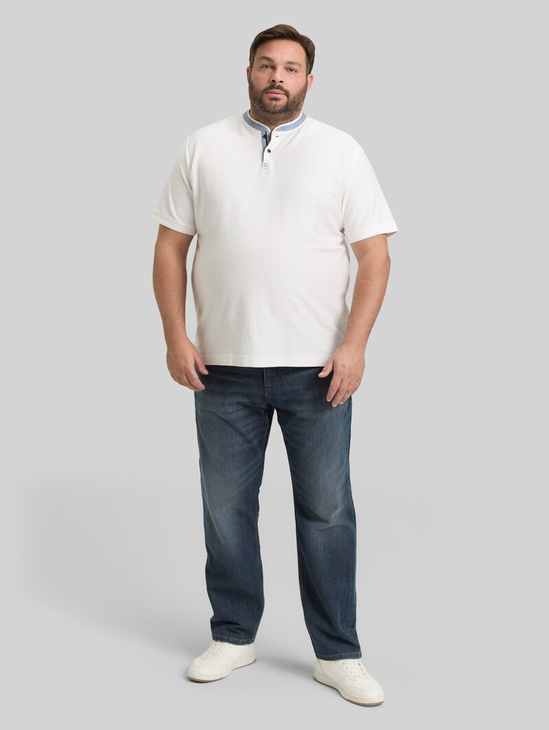 Tom Tailor Plus Size - TTPLUS REGULAR Jeans mit Stretch - Mid Stone Blue Grey Denim