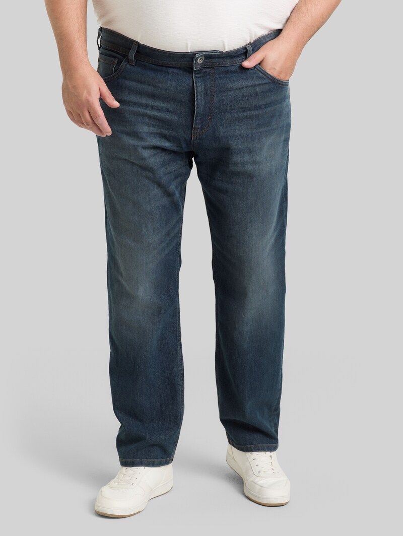 Tom Tailor Plus Size - TTPLUS REGULAR Jeans mit Stretch - Mid Stone Blue Grey Denim
