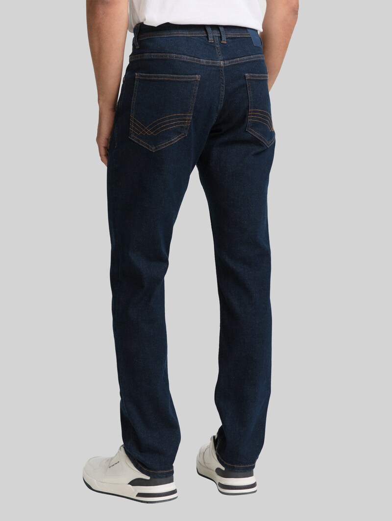 Tom Tailor TTJOSH REGULAR SLIM Jeans mit Stretch - Rinsed Blue Denim Tom Tailor TTJOSH REGULAR SLIM Jeans mit Stretch - Rinsed Blue Denim
