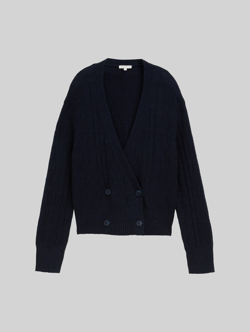 Tom Tailor Cardigan in Wickel-Optik - Lunar Eclipse