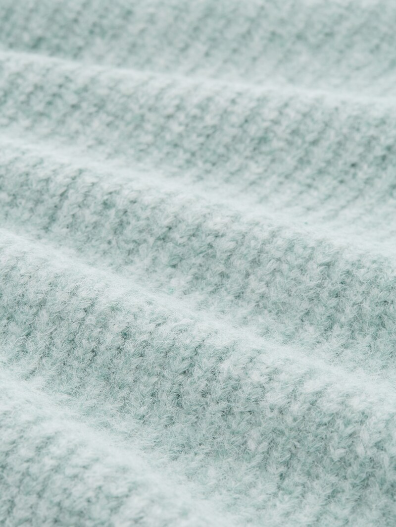 Tom Tailor Pullunder mit Stehkragen - Silver Cloud Blue Melange