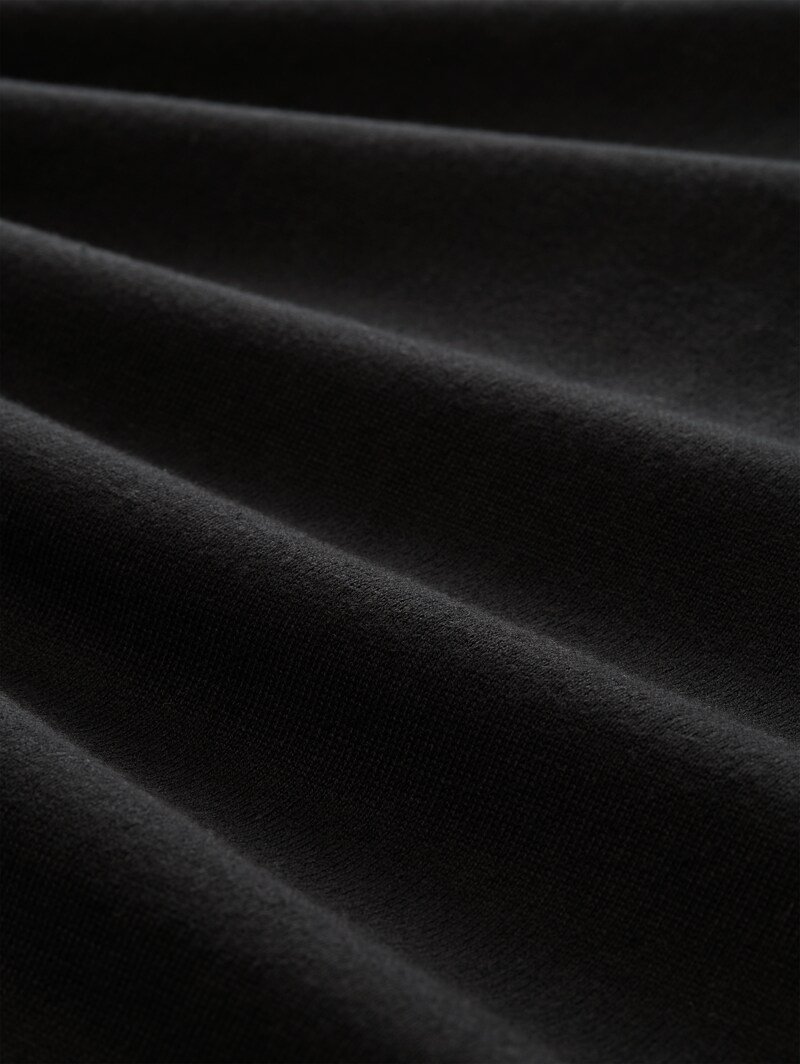Tom Tailor Plus Size - Rollkragenpullover aus Baumwolle - Black
