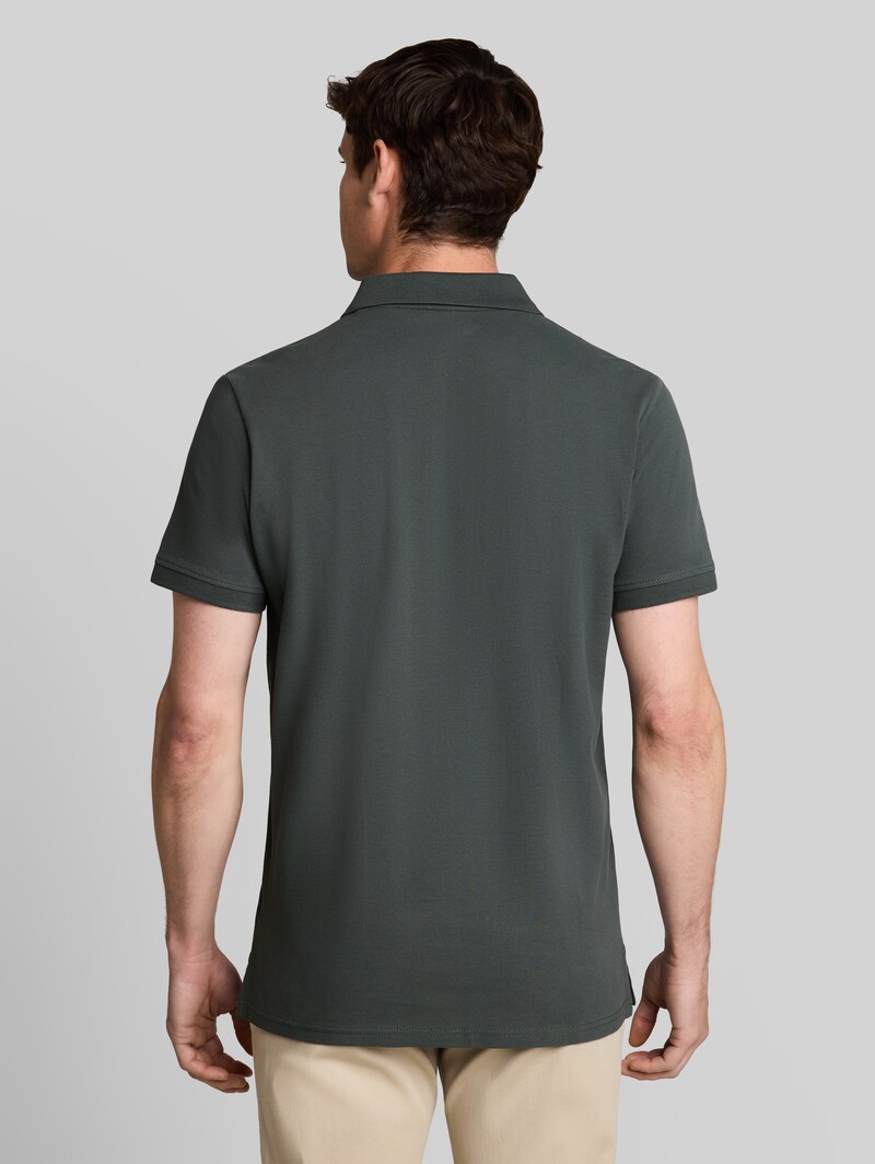 Tom Tailor Piqué Poloshirt aus Baumwolle - Darkest Olive