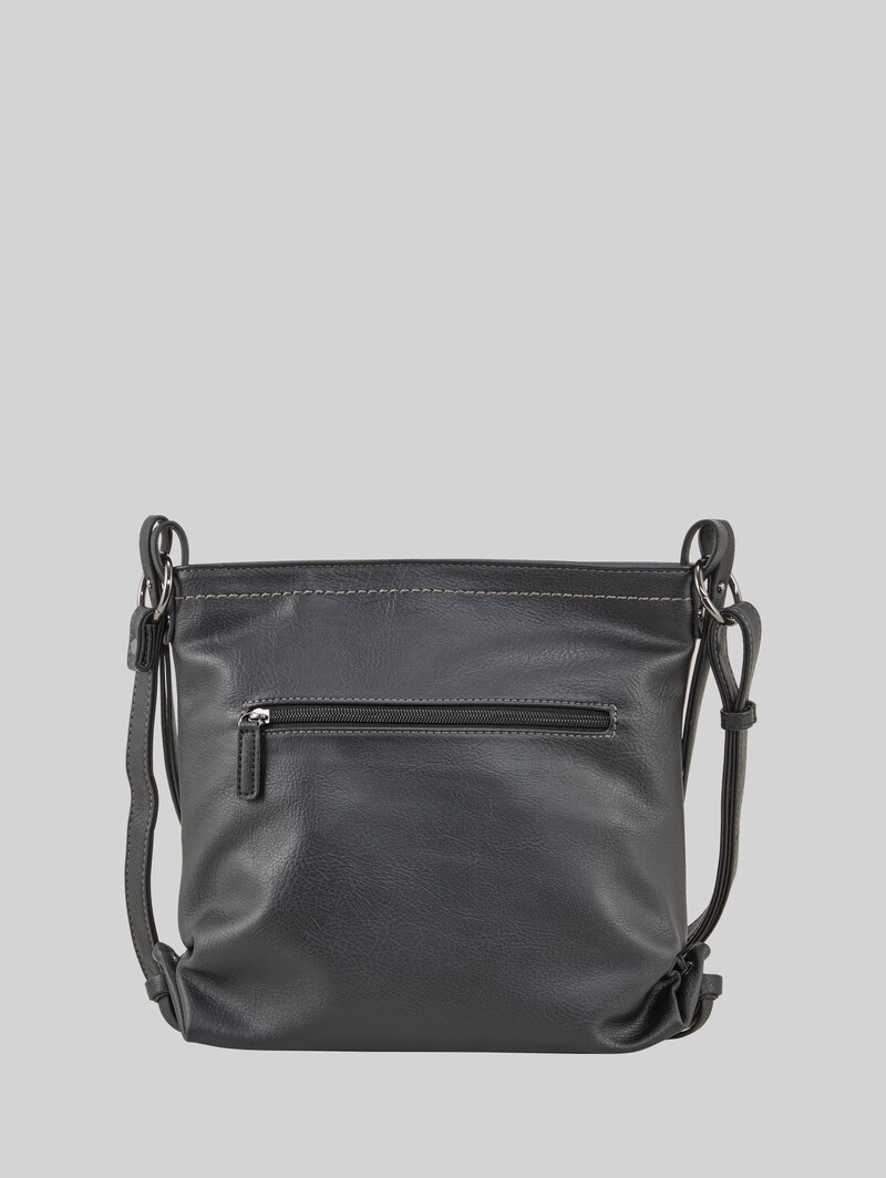 Tom Tailor TTELIN M Umhängetasche mit Material-Mix - Schwarz / Black