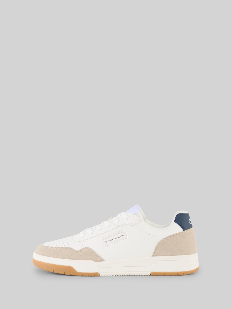 Tom Tailor Sneaker mit Colour-Blocking - White-navy