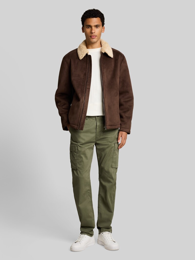 Tom Tailor TTREGULAR Cargo Hose - Urban Olive Green