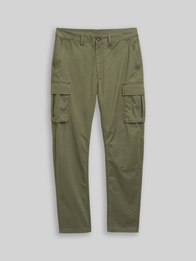 Tom Tailor TTREGULAR Cargo Hose - Urban Olive Green
