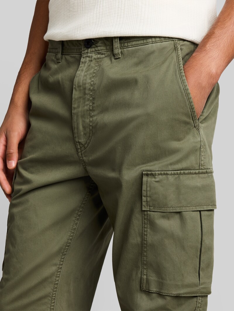 Tom Tailor TTREGULAR Cargo Hose - Urban Olive Green