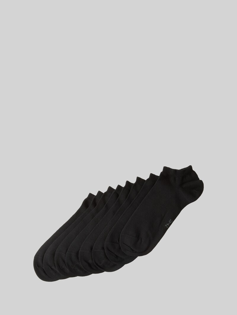 Tom Tailor Sneakersocken im 8er-Pack - Black