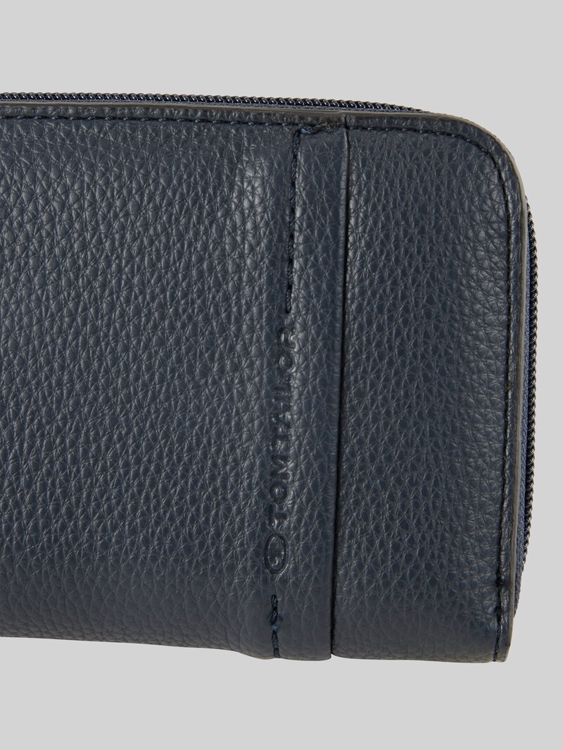 Tom Tailor TTBECA Portemonnaie mit Ziernähten - Dark Blue