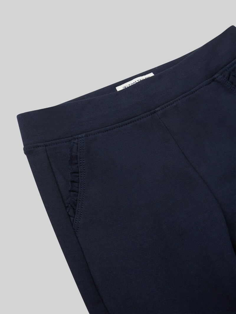 Tom Tailor Unifarbene Leggings - Sky Captain Blue