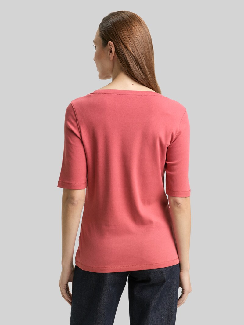 Tom Tailor Basic T-Shirt - Cozy Pink