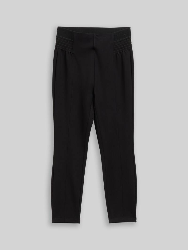 Tom Tailor Plus Size - Treggings Hose mit elastischem Bund - Deep Black