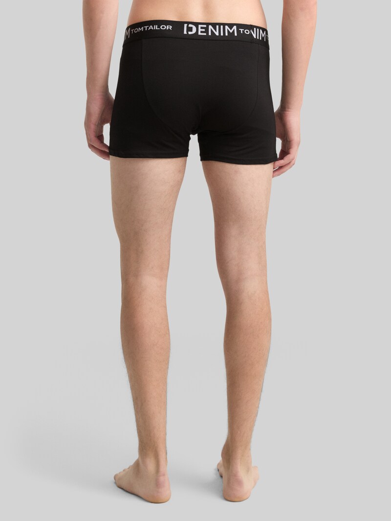 Tom Tailor Boxershorts im 3er-Pack - Black Tom Tailor Boxershorts im 3er-Pack - Black