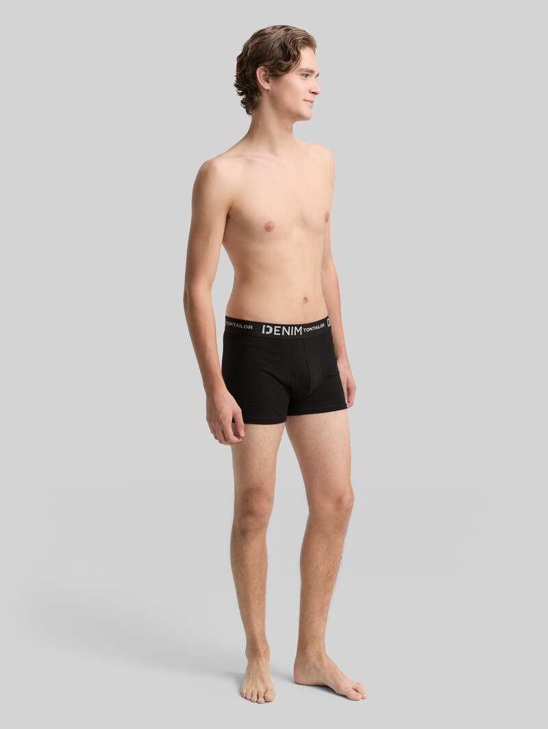 Tom Tailor Boxershorts im 3er-Pack - Black