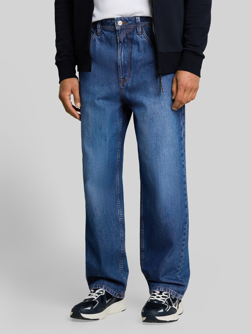 Tom Tailor TTELLIOT BAGGY Jeans - Blue Denim
