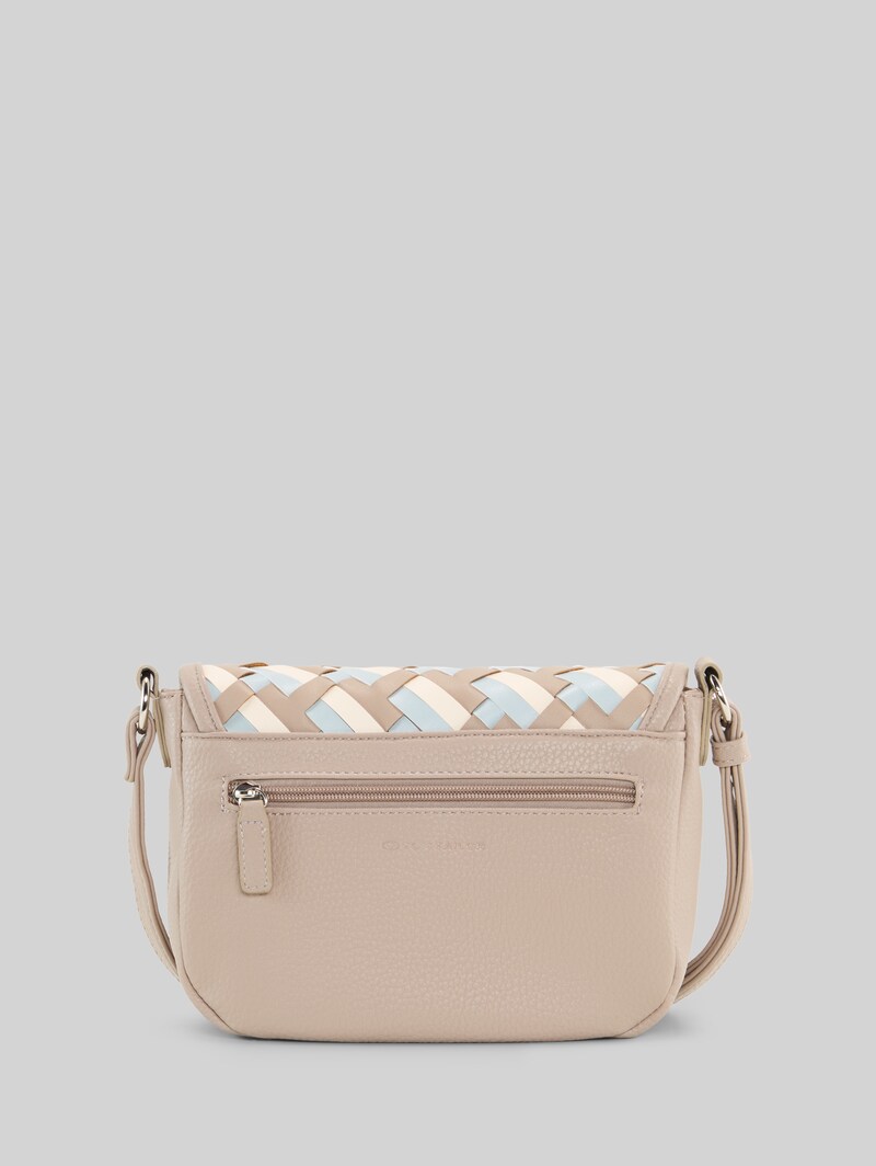 Tom Tailor TTDEVIE Handtasche in Flecht-Optik - Mixed Taupe