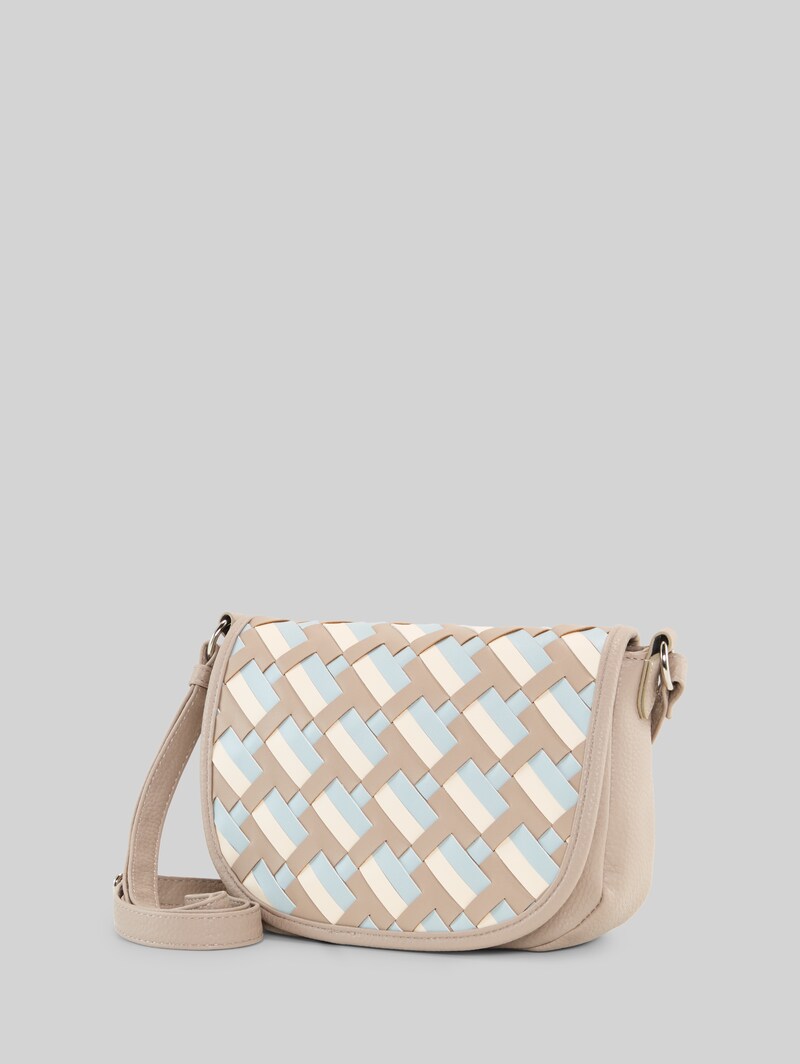 Tom Tailor TTDEVIE Handtasche in Flecht-Optik - Mixed Taupe
