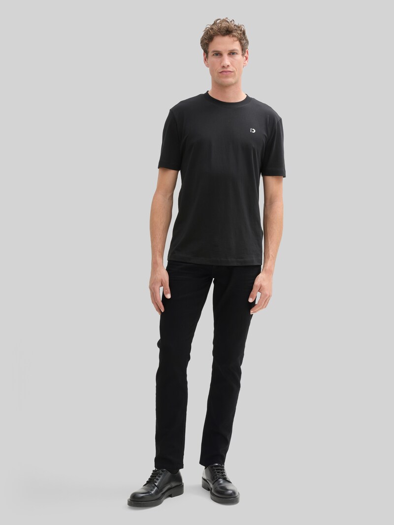 Tom Tailor TTPIERS SLIM Superstretch Jeans - Black Denim