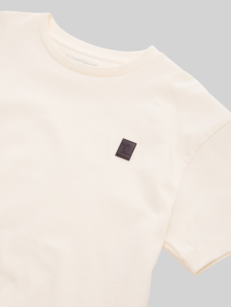 Tom Tailor Oversize T-Shirt - Soft Cream White