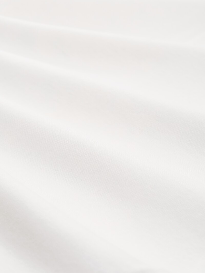 Tom Tailor Basic Poloshirt mit Logo-Stickerei - Whisper White
